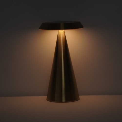 27D6 Spinning Aluminum Table Lamp