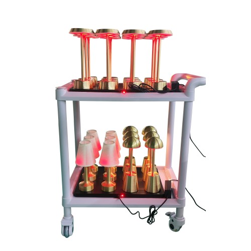 24 Ports Magnetic Charging Trolley